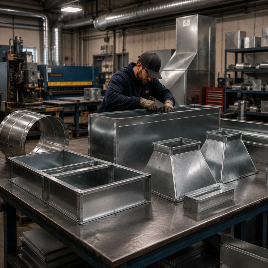 Custom Ductwork|HVAC Ductwork|Sheet Metal Ductwork|Custom HVAC Ducts|Duct Fabrication|Hailey ID|Bellevue|Ketchum|Sun Valley|Blaine County|Camas County
