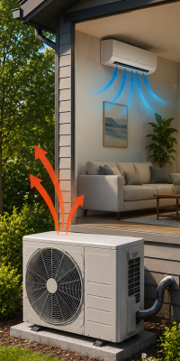 Heat Pumps|Ductless Heat Pumps|Mini Split Systems|Energy Efficient HVAC|Heat Pump Installation|Heat Pump Repair|Hailey ID|Bellevue|Ketchum|Sun Valley|Blaine County copy